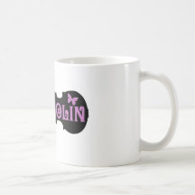 Purple Violin T-Shirt Coffee Mug