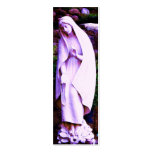 Purple Virgin Mary BOOKMARK Business Card Templates