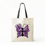 Purple Watcher Butterflies Bag