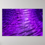Purple Water Posters