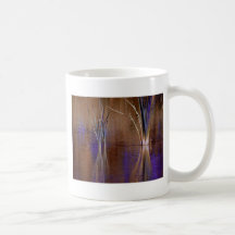 Purple waterscape coffee mug