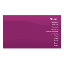 Purple Wave - Business Business Card Templates