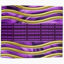 Purple Wave Insurance Policy Avery Binder