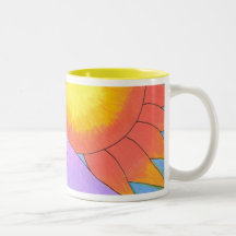 Purple Waves Mug