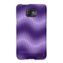 Purple Waves  Samsung Galaxy Case