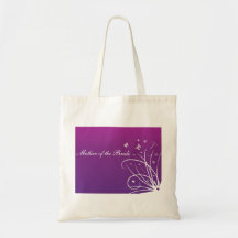 Purple Wedding Favour Bag for Mother of the Bride