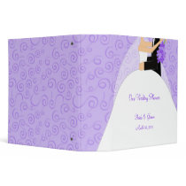Purple Wedding Planner binder
