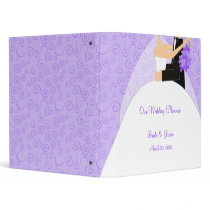 Purple Wedding Planner binder