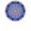 PURPLE WHIRL MANDALA T-SHIRT