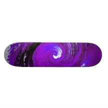 Purple Whirlpool Custom Skate Board