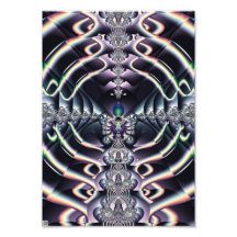 Purple World Photographic Print