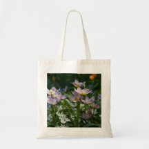 Purple & Yellow Tulips DSC0853 Canvas Bags