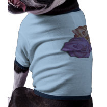 purplerose dog shirt pet clothing