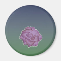 purplerose round magnet magnets