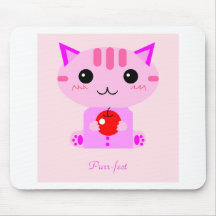 Purr-fect kitty mousepad