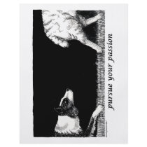 Pursue your passion Border Collie Personalized Flyer
