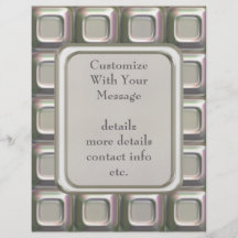 Push Button Personalized Flyer