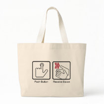 Push Button, Receive Bacon - Bacon Dispenser Bag