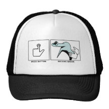 Push Button, Receive Bacon Trucker Hats