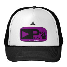 Push Play Athletic Wear Cycling Trucker Hat