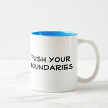 Push Your Boundaries Mug