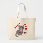 Pussy Cat / I Love You Canvas Bag