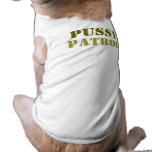 pussy patrol doggie tee shirt