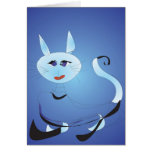 Pussycat I Love You Cartoon Notecard