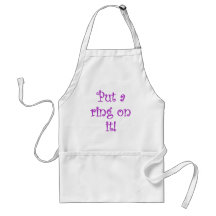 Put a Ring on It! Apron