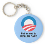 Put an end to wealth care key chain