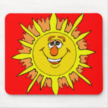 PUT ON A HAPPY FACE MOUSE PAD