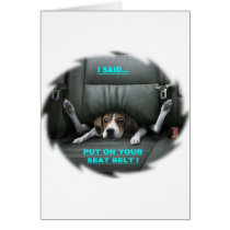 PUT ON YOUR SEAT BELT