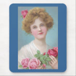 Put Roses in Your Cheeks mousepads