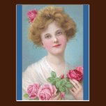 Put Roses in Your Cheeks postcards