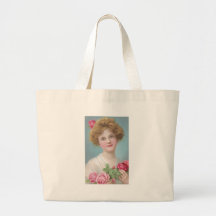 Put Roses in Your Cheeks Tote Bags