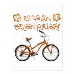 Put the FUN between your legs - Orange Post Cards