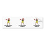 put up your dukes boxer bumper sticker