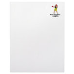 put up your dukes boxer letterhead design