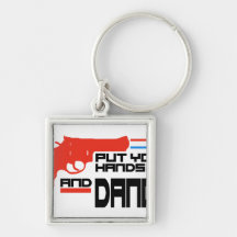 Put your hands up and Dance Keychains