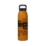 Put Your Name All Over this Reusable Water Bottle water bottles