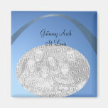 Put yourself in the ARCH Refrigerator Magnet