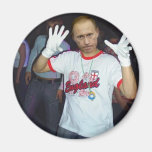Putin Parties Fridge Magnets