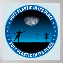 Putt Plastic In Its Place #8 Print