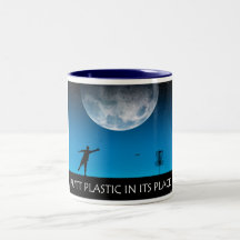 Putt Plastic In Its Place Coffee Mugs