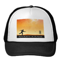 Putt Plastic In Its Place Trucker Hats