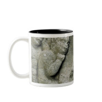 Putti playing latronculi coffee mugs