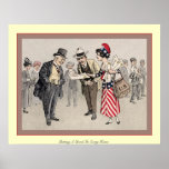 Putting A Bond In Every Home ~ Vintage World War 1 Print