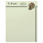 "Putting Green" Golf Letterhead