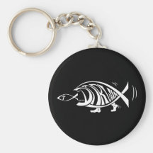 Putting the Win in Darwin (by sethness@deviantart) Key Chains