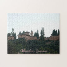 puzle paisaje Alhambra Granada España Rompecabeza